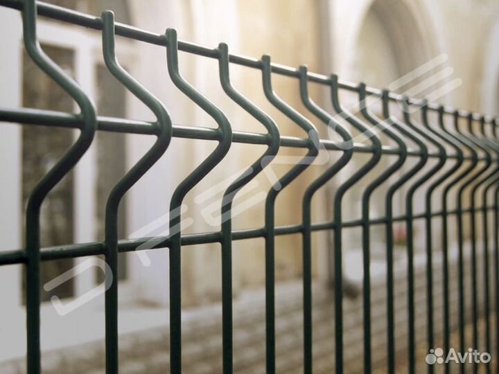 Забор 3D сетка, 3Д панель 2,7х1,74 м д.3 мм