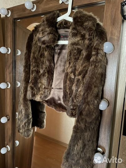 Шуба кофта свитер мех