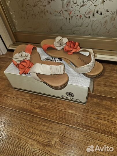 Босоножки женские 38 размер натуральная кожа