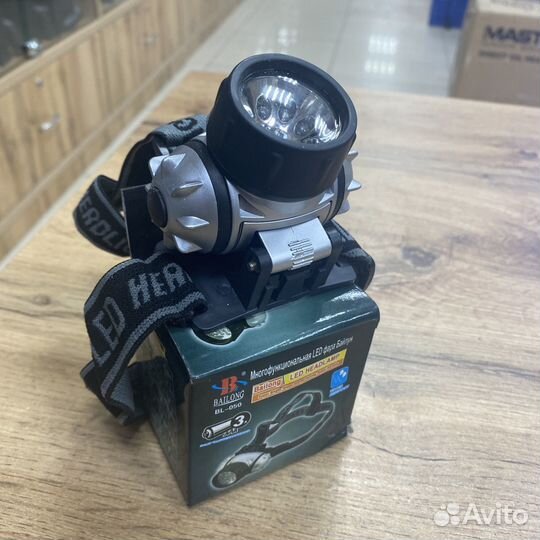 Фонарики налобные