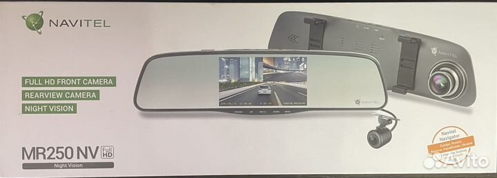 Зеркало видеорегистратор с камерой заднего вида