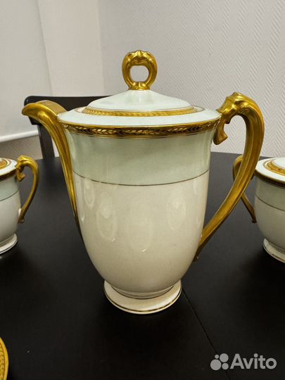 Чайный сервиз фарфор Limoges