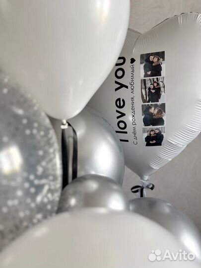Воздушные шары с гелием/шарик с фотографией