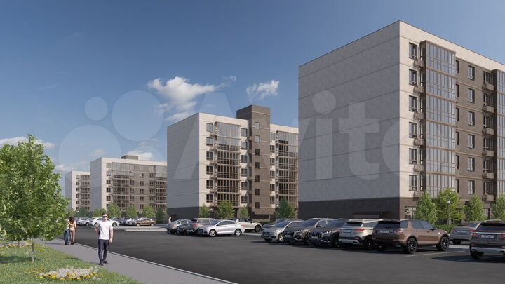 1-к. квартира, 42,7 м², 5/7 эт.