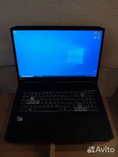 Игровой ноутбук acer ryzen 5 5600H rtx 3060