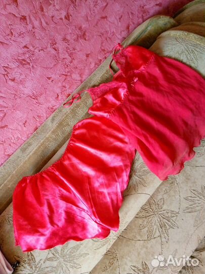 Халат женский шелковый