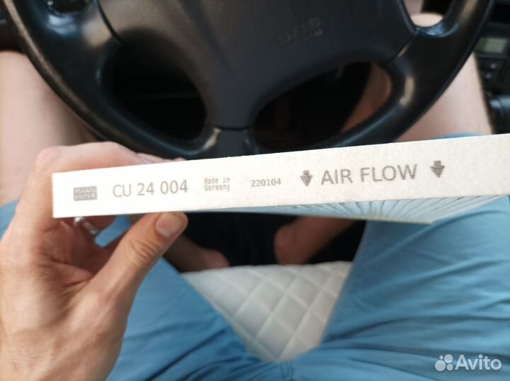 Фильтр салона mann-filter CU 24 004