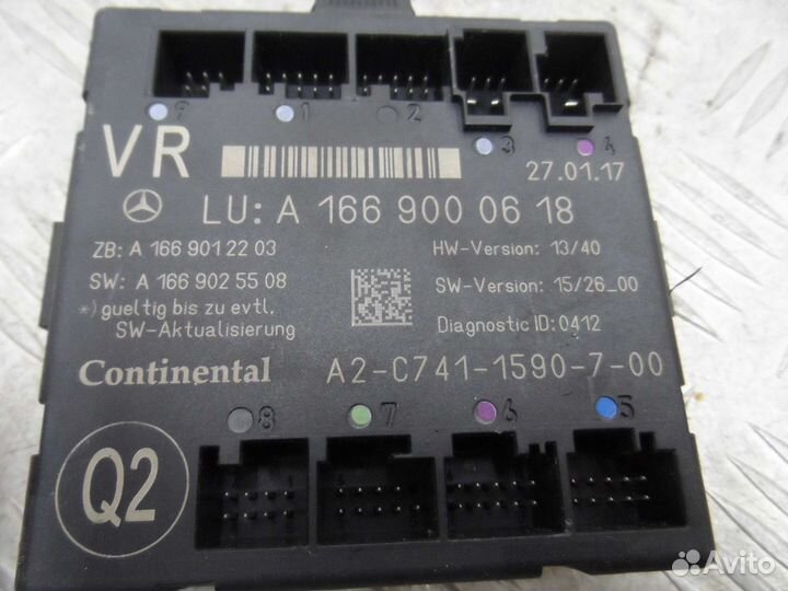 Эбу двери FR Mercedes GLS W166 1669000618