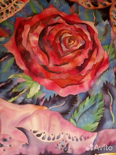 Платок шелковый