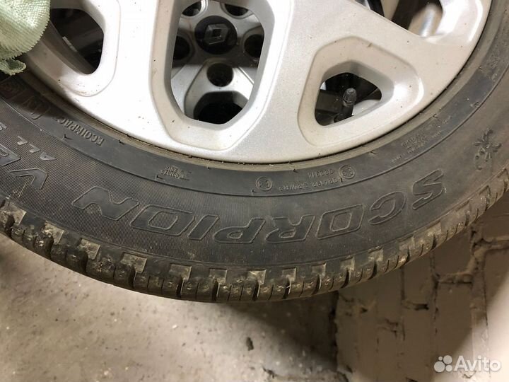 Комплект колес Рено Каптюр r17