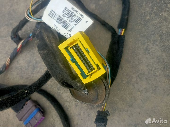 Проводка двери задняя правая Peugeot 307