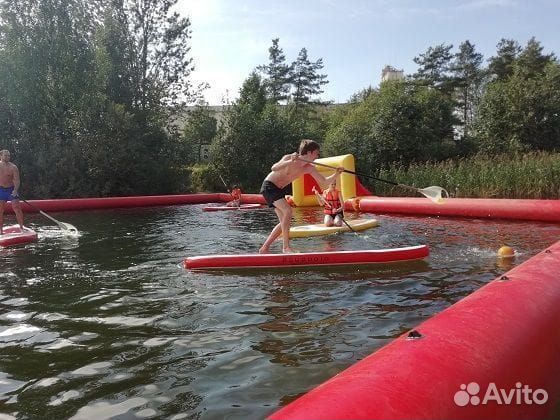 Надувной аттракцион «SUP polo» и «SUP ball»