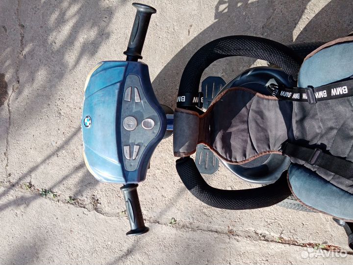 Детский трехколесный велосипед BMW