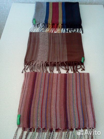 Палантины,зонт United Colors of Benetton.Платки