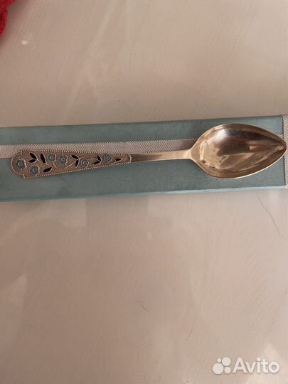 Ложка серебро