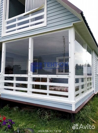 Мягкие окна для террас