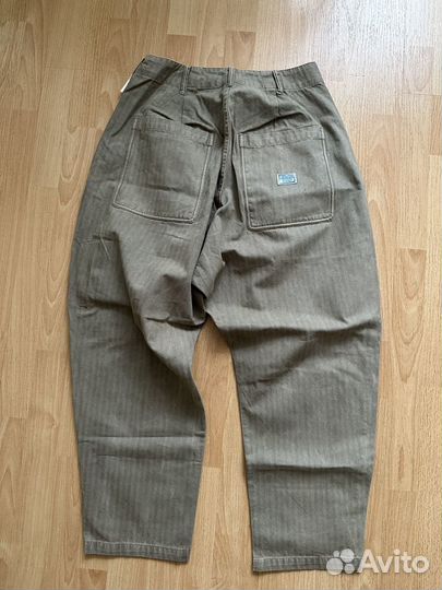 Штаны Liberaiders Herringbone Sarrouel Pants Beige