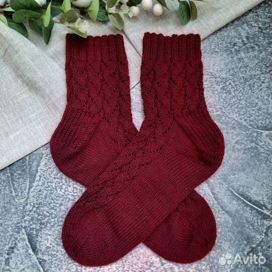 Носки вязаные ручной работы