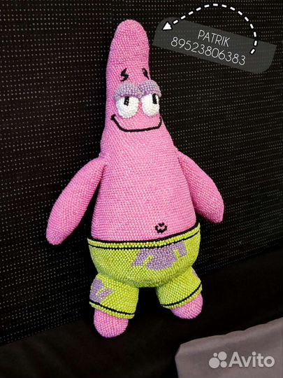 Патрик друг Спанч Боба мягкая игрушка