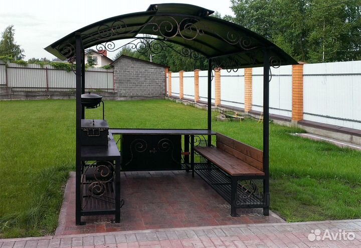 Мангал беседка