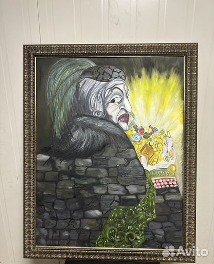 Картина на холсте портрет