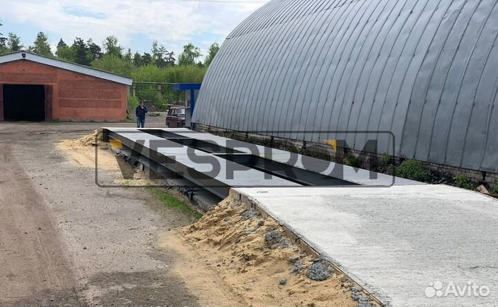 Автомобильные весы 6 м 30 т основа 6-30-А-6