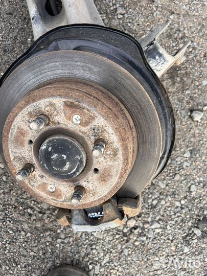 Задние дисковые тормоза honda civic