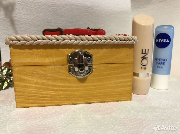 Шкатулка ручной работы «Варежки»