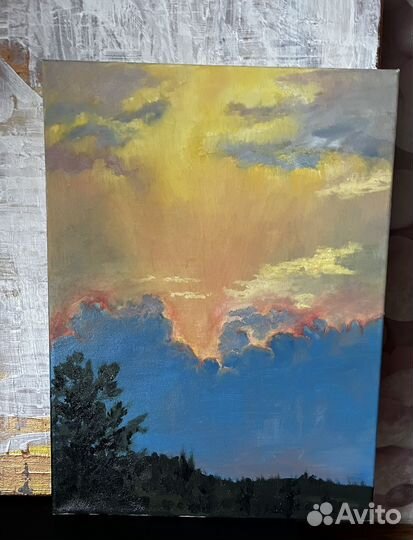 Картина маслом на холсте