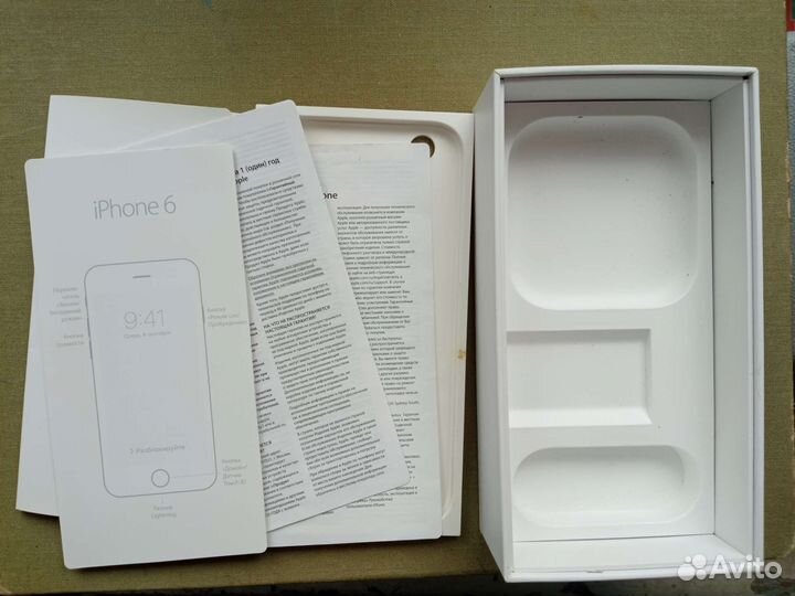 Коробка от iPhone 6