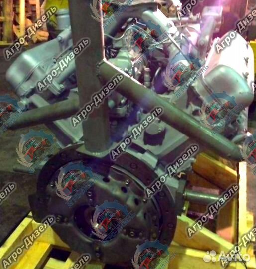 Двигатель ямз 236 V6 с комплектом на Т-150 -2.47