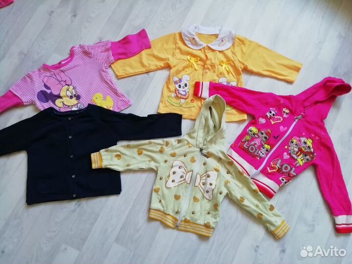 Вещи для девочки от 3 месяцев до 1,5 лет