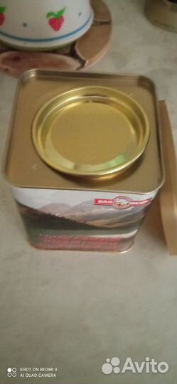 Жестяные банки для чая