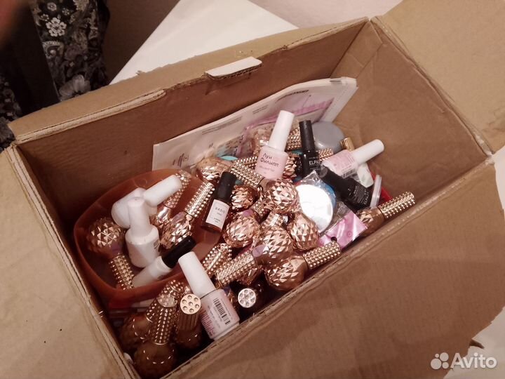 Гель лак, базы, топ, дизайны коробкой