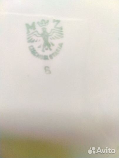 Тарелки глубокие старая Европа и СССР 1945-1980