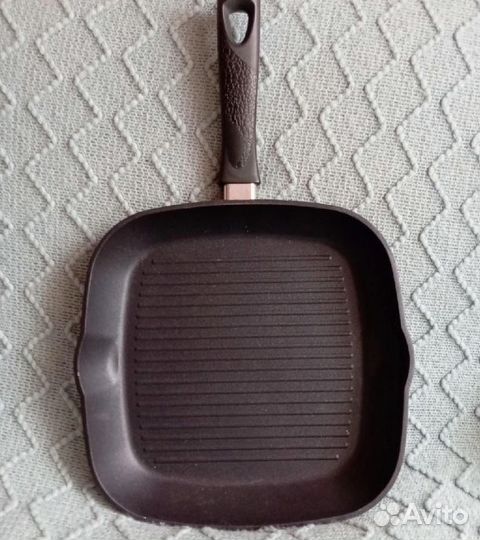 Чугунная сковорода гриль