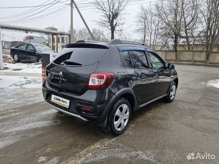 Renault Sandero Stepway 1.6 МТ, 2016, 110 000 км