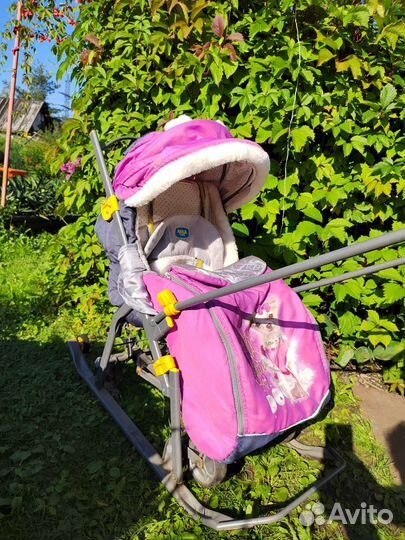 Коляска санки