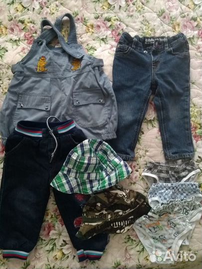 Пакет одежды для мальчика 68-80