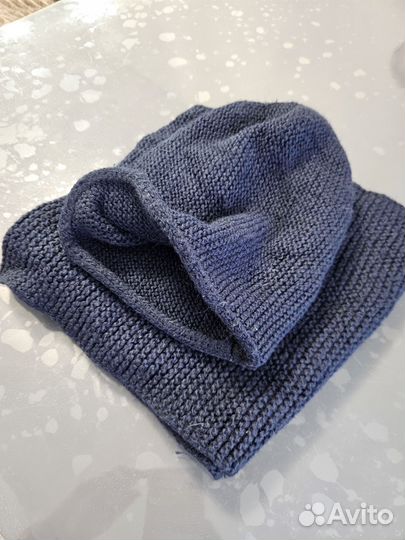 Комплект шапка и снуд