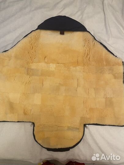 Зимний конверт Christ на овчине в коляску