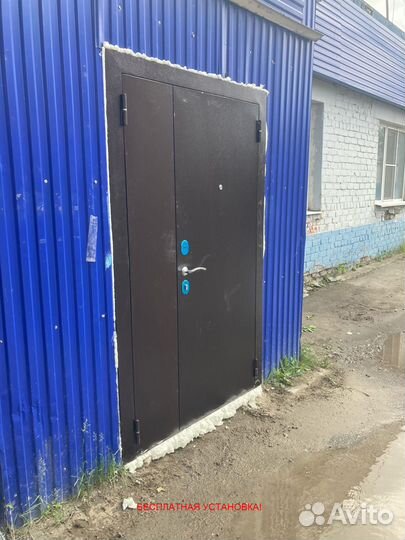 Толстая входная дверь с отличной шумоизоляцией