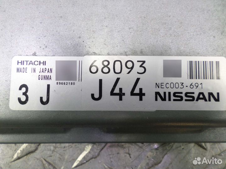 Б/У Б/У Блок управления двс NEC003691 nissan