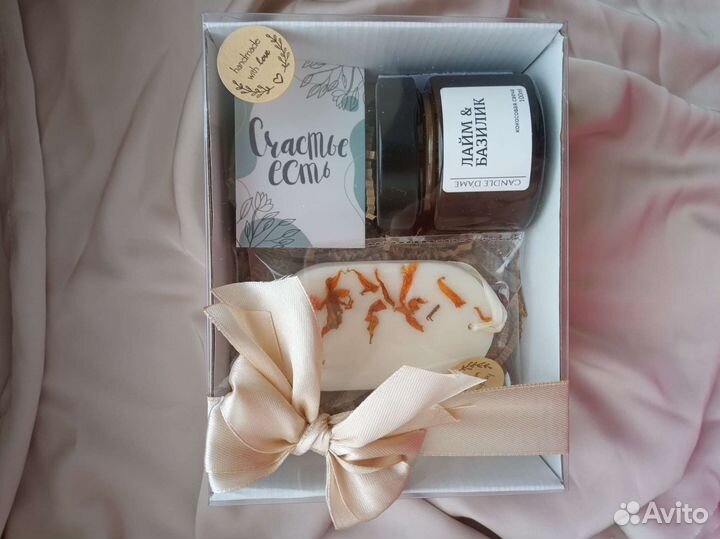 Подарочный набор свечей