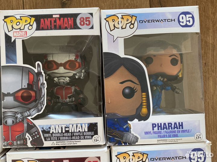 Funko POP (реплики) Overwatch/ Marvel / Morty