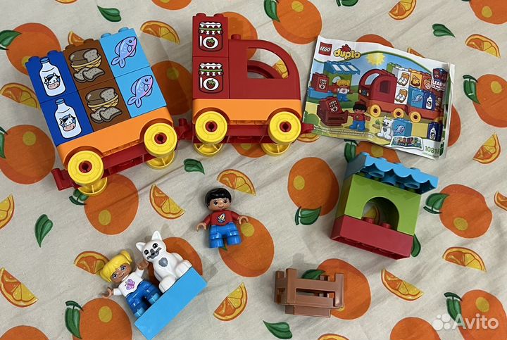 Конструктор lego duplo мой первый грузовик