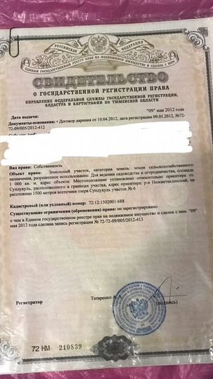 Участок 10 сот. (СНТ, ДНП)