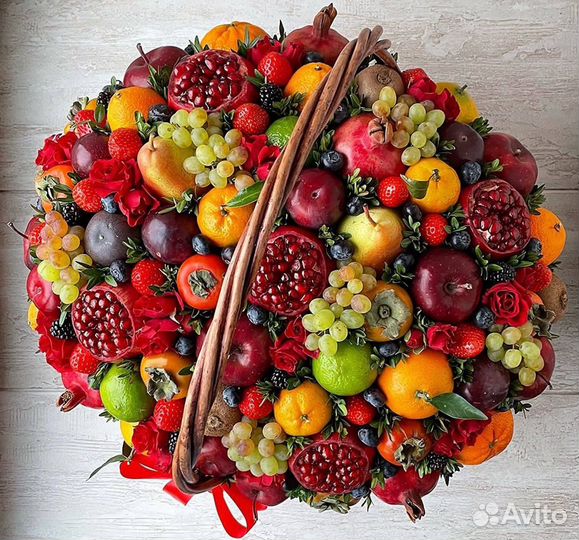 Фруктовая корзина, съедобный букет