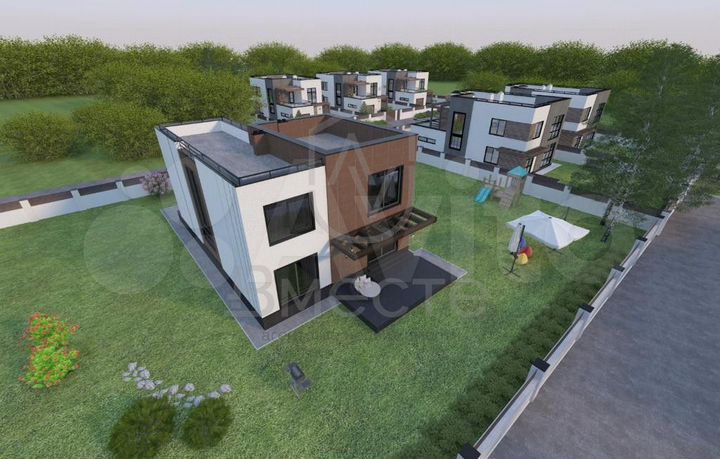 Коттедж 249 м² на участке 8 сот.