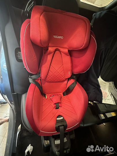 Детское автокресло 9 до 36 кг recaro isofix